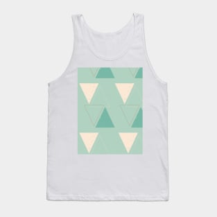 Minimalist triangle geometric graphic vector illustration Tank Top